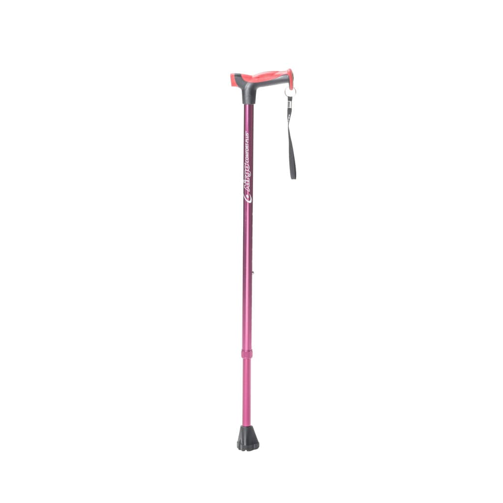 Drive Airgo Derby Walking Cane, Burgundy - Each - Image 1