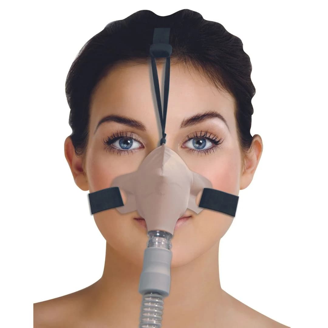 Sunset Healthcare SleepWeaver Advance Mask and Headgear, Tan - Image 1