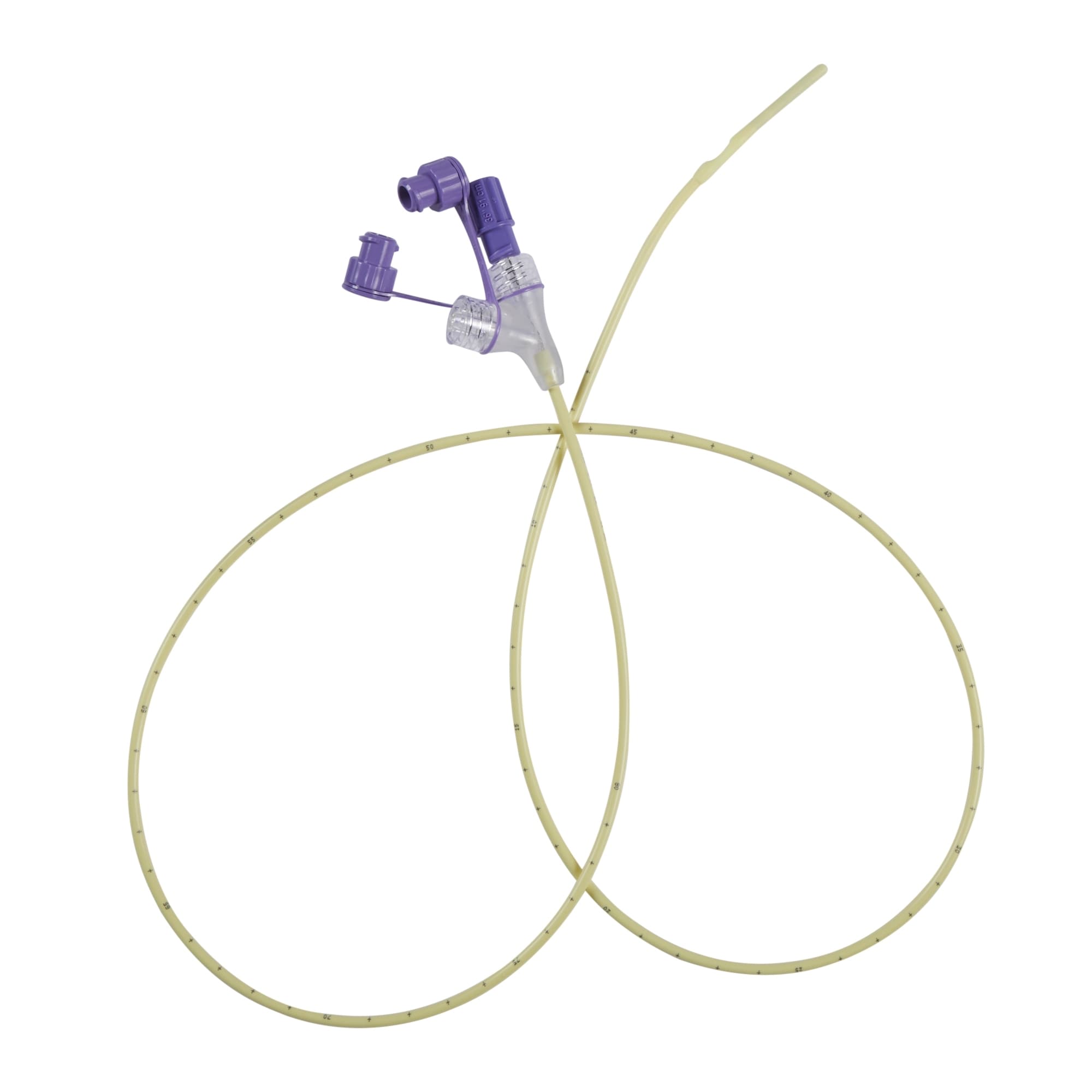 Corflo Pediatric Nasogastric Feeding Tube with Stylet and ENFit, Weighted - Image 2