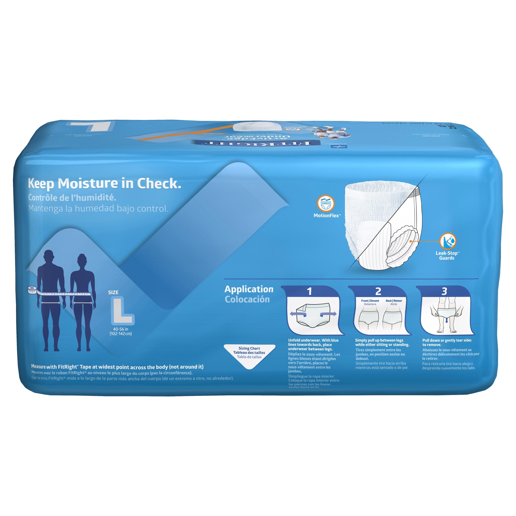 FitRight ActivEdge Maximum Incontinence Underwear - Image 2
