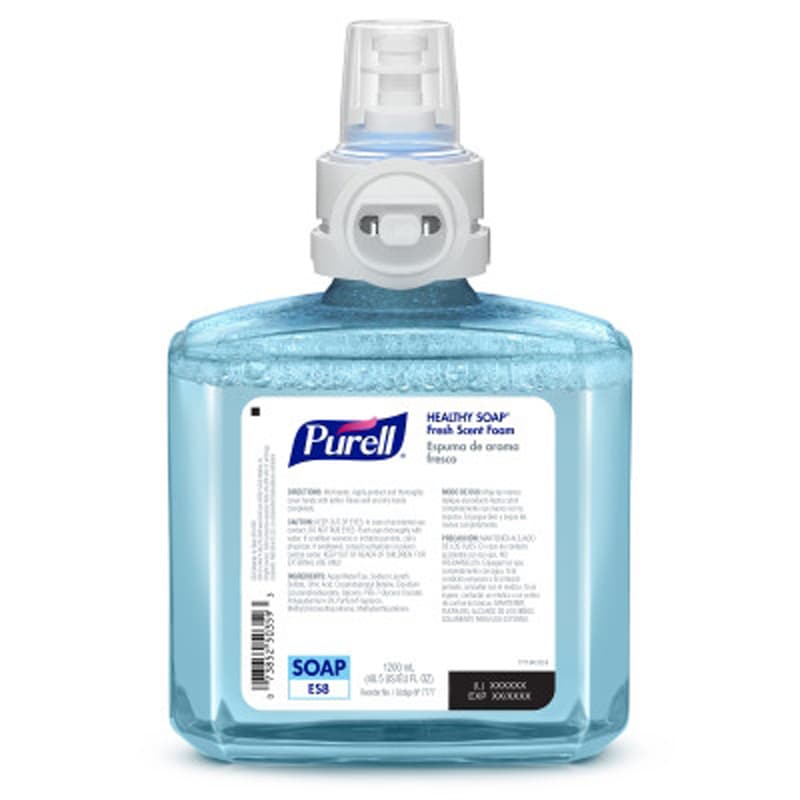 Purell Healthy Soap Fresh Scent Foam Refill for ES8 Dispenser, 1200 ml - Case of 2 - Image 2