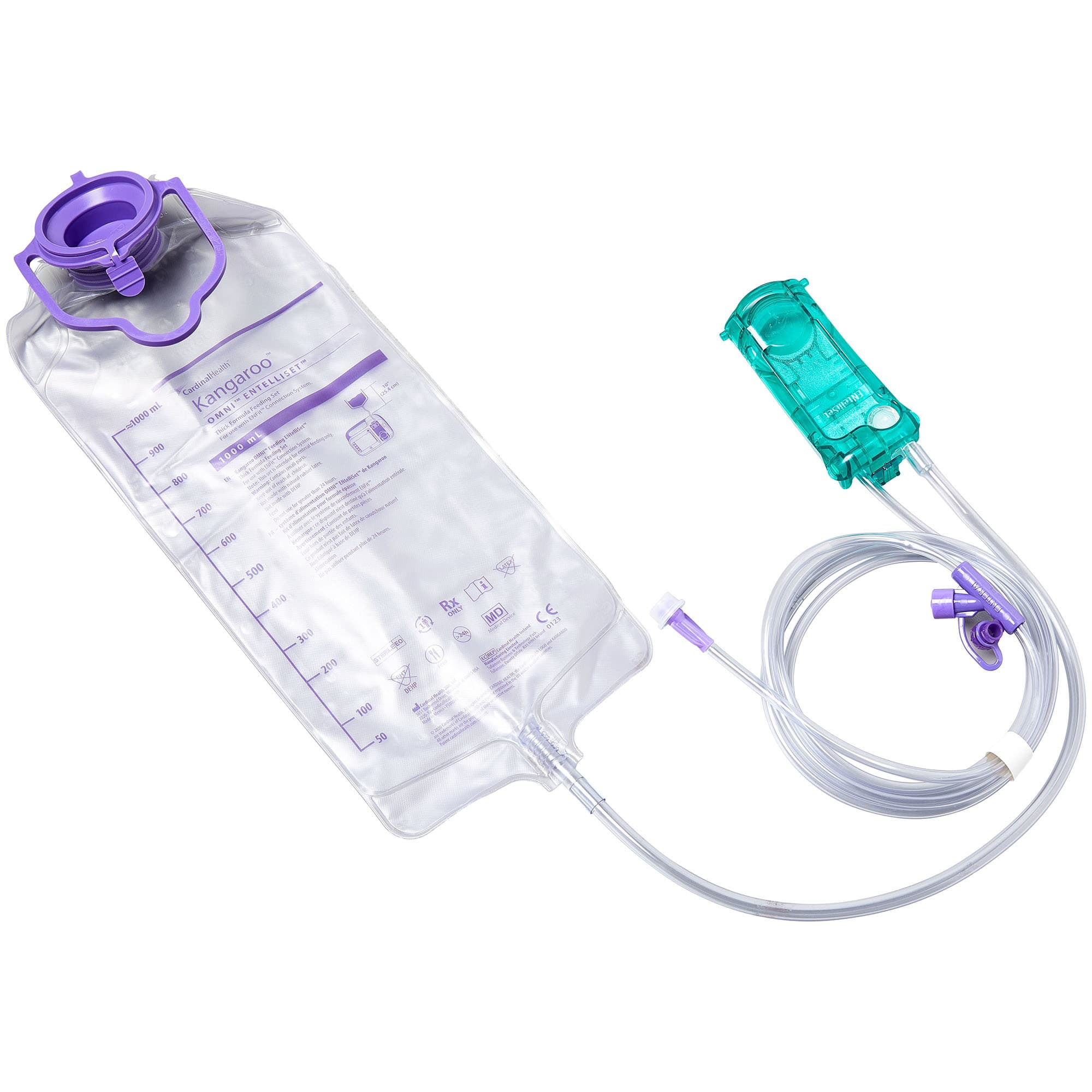Kangaroo OMNI ENtelliset Thick Formula Feeding Set, 1000 Ml - Case of 30 - Image 1