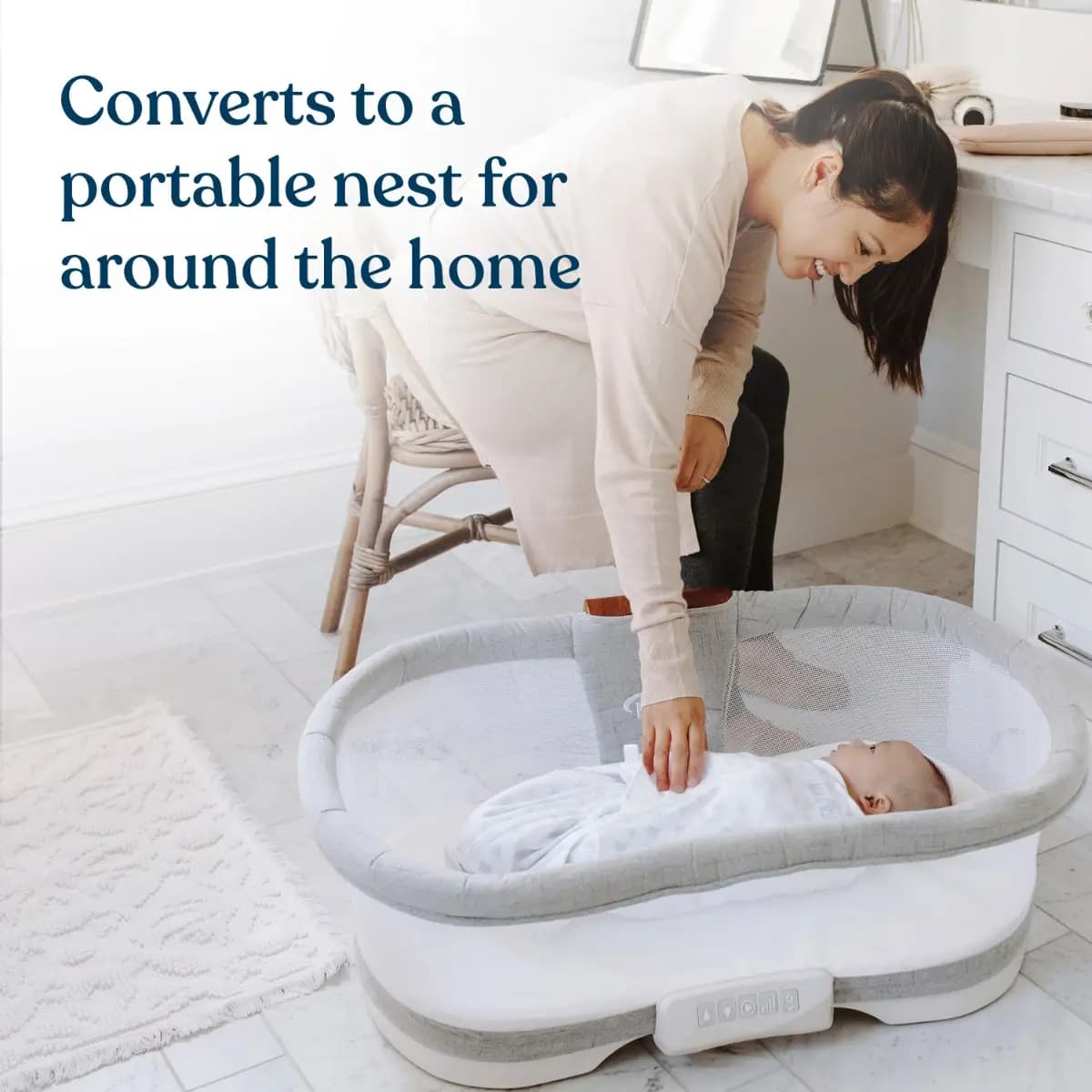BassiNest Luxe Series Vibrating Bassinet - Image 4