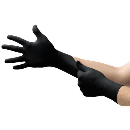 Microflex MidKnight Touch Nitrile Exam Gloves - Image 2