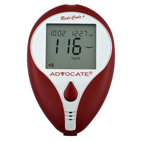 Pharma Advocate Redi-Code Talking Glucose Meter