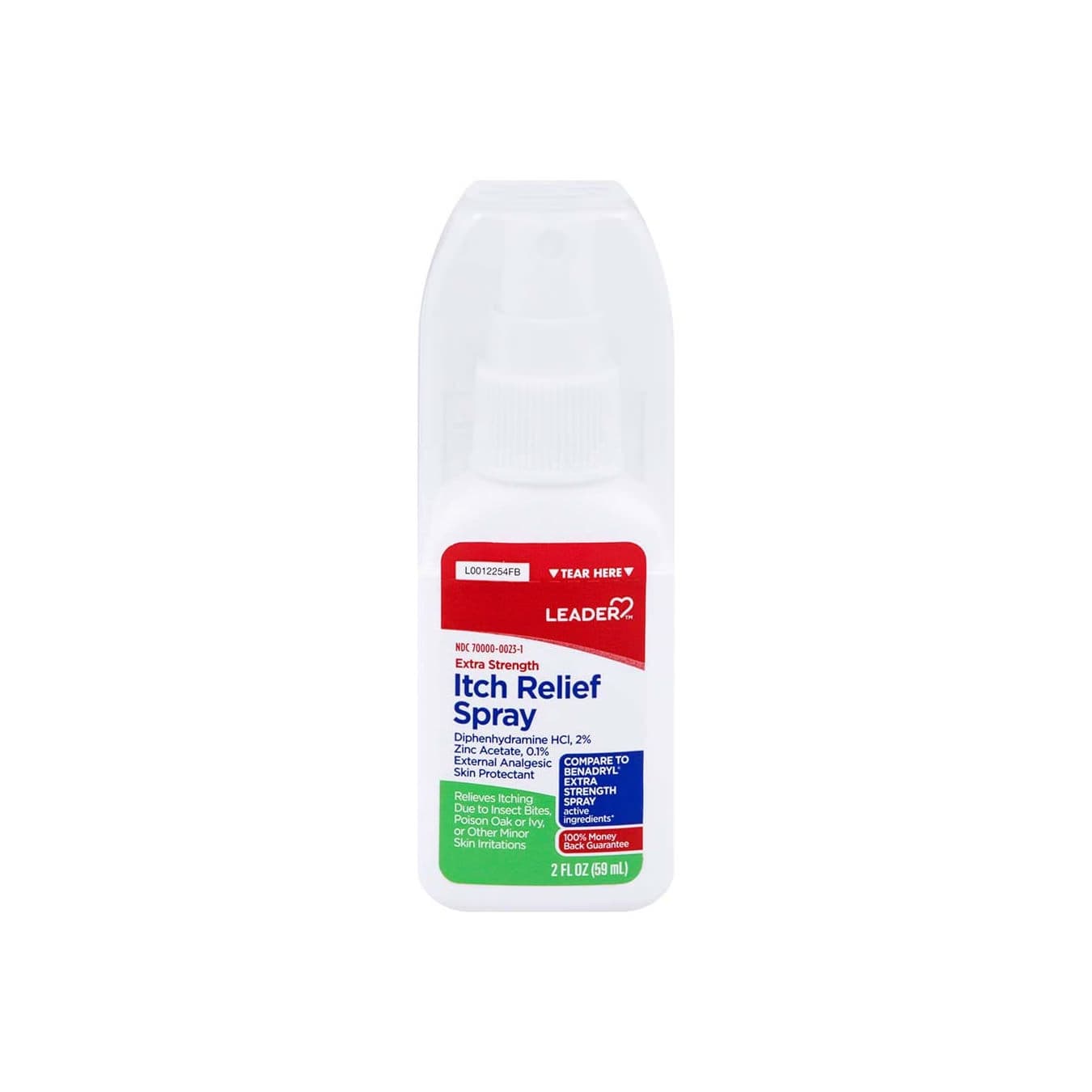 Leader Itch Relief Spray, 2 oz - Each