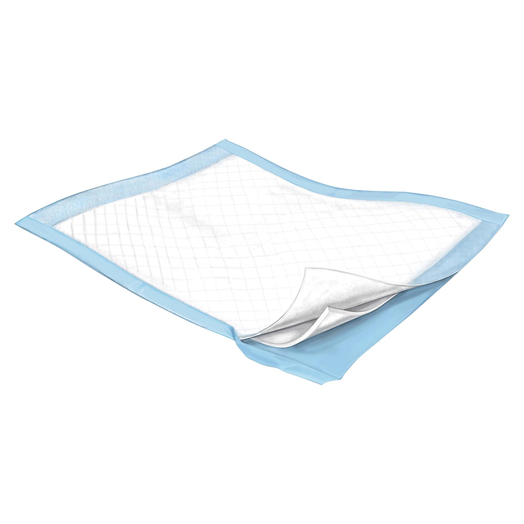 Cardinal Health Wings Basic Underpads, 23 x 36 Inch - Carton of 150 - Image 1