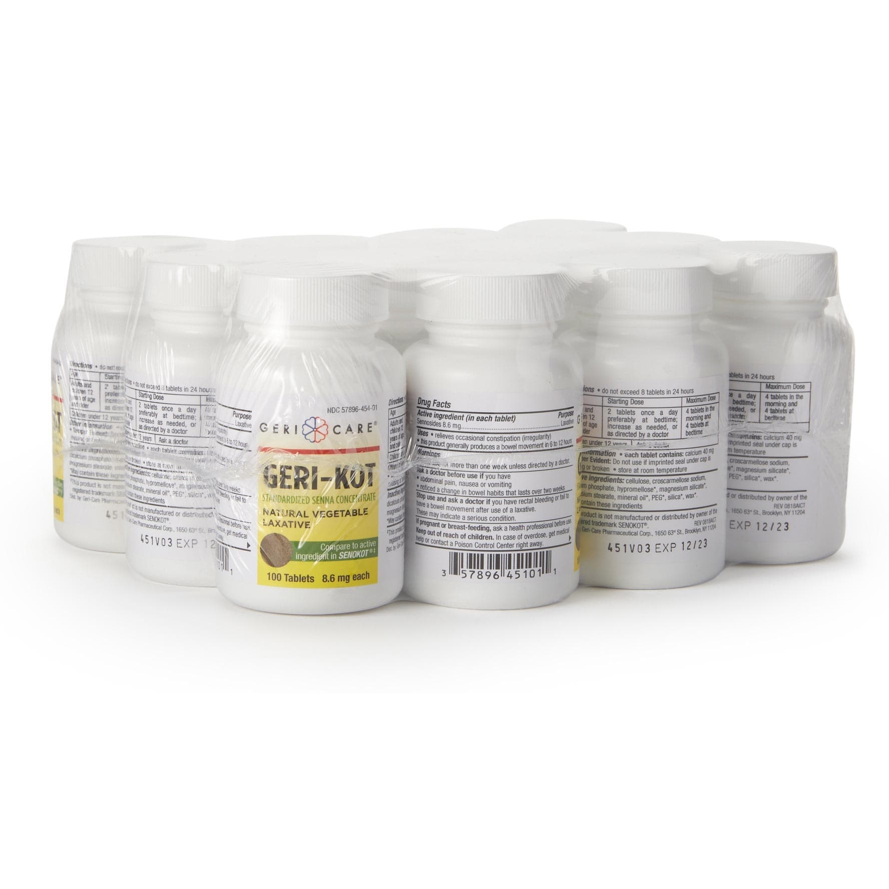Geri-Care Sennosides Laxative Tablet, 8.6 mg - Image 2