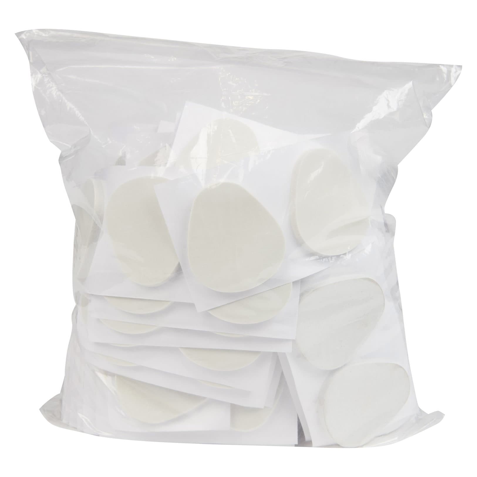 McKesson Protective Pad White Adhesive Foot Adult, 1/4 Inch Thick - Package of 100 - Image 1
