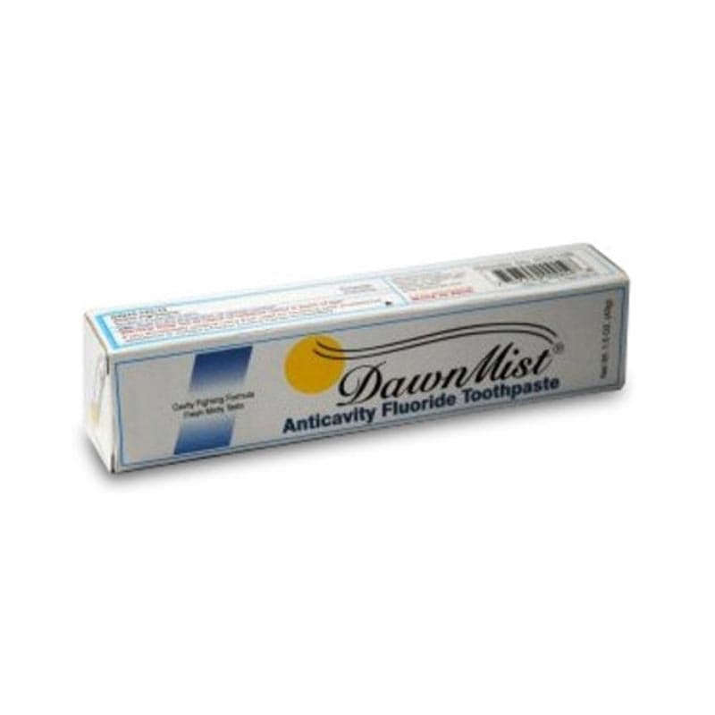 DawnMist Anticavity Fluoride Toothpaste, Mint Flavor, 1.5 oz