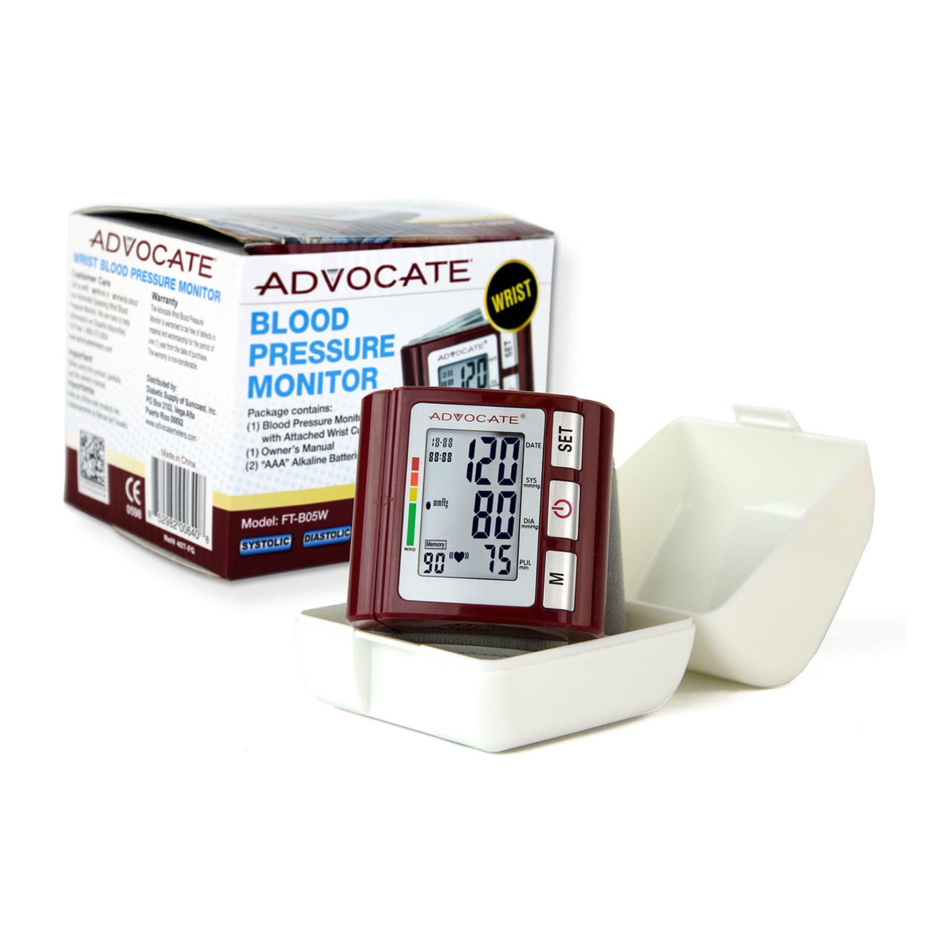 Pharma Advocate Wrist Blood Pressure Monitor - Image 1