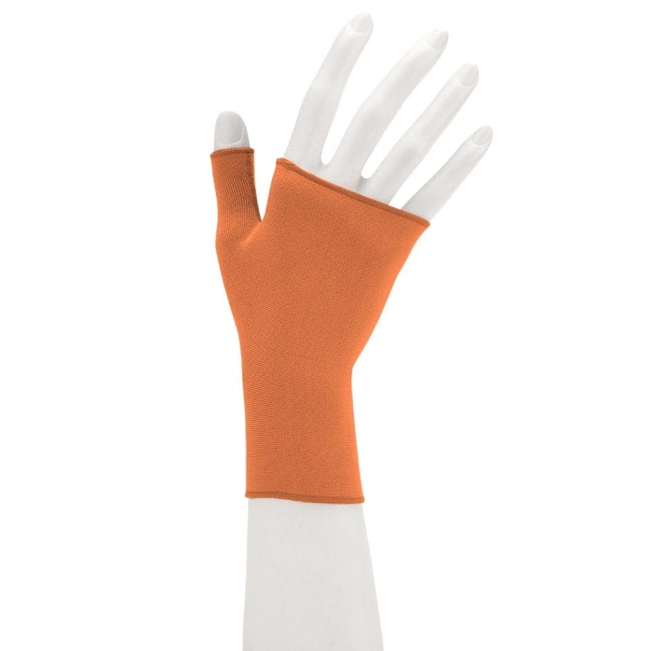 Juzo Soft Seamless Compression Gauntlet, Medium, Cinnamon, 30-40mmHg, Right Hand - Image 1
