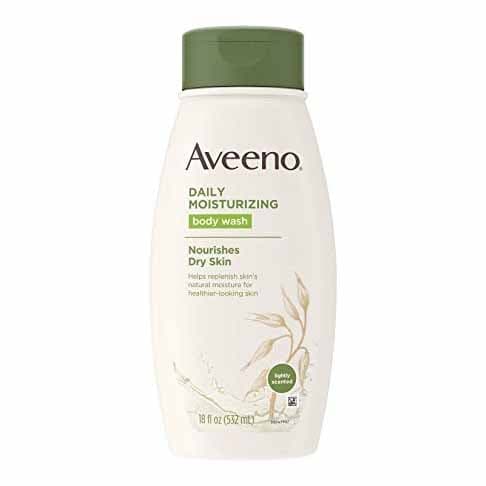 Aveeno Daily Moisturizing Body Wash, 18 oz Bottle - Case of 12 - Image 1