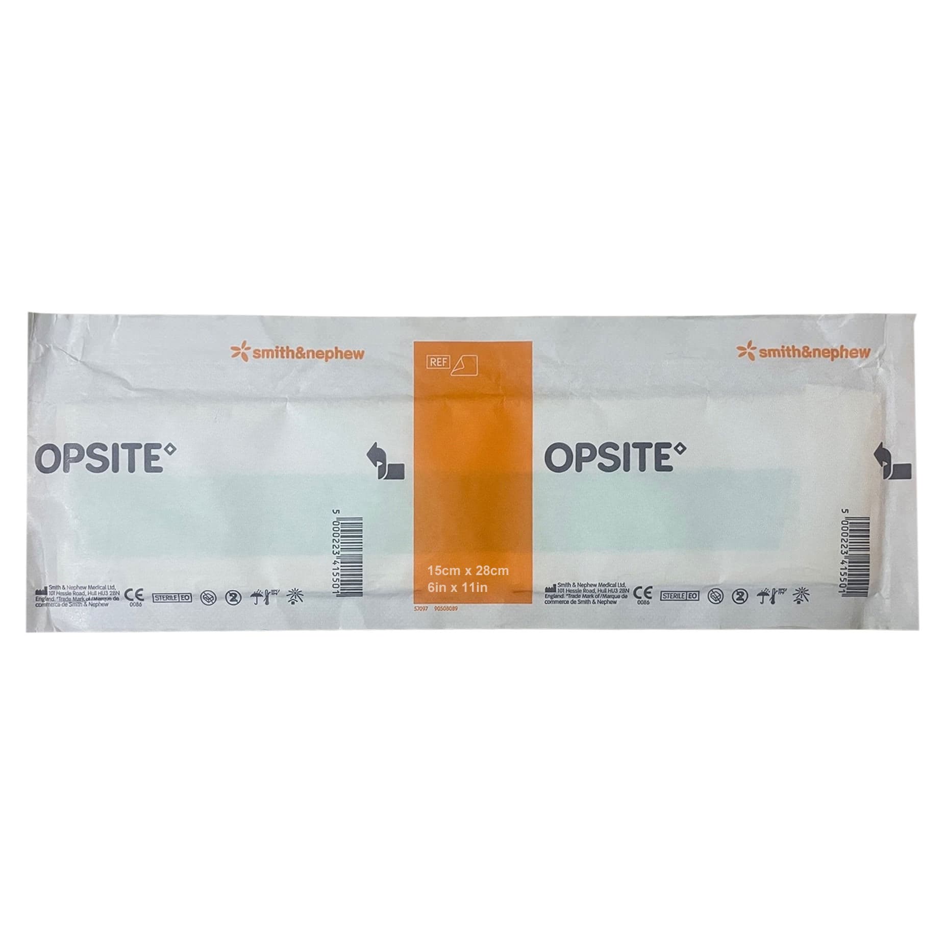 Opsite Transparent Film Dressing, 11 x 6 Inch - Image 1