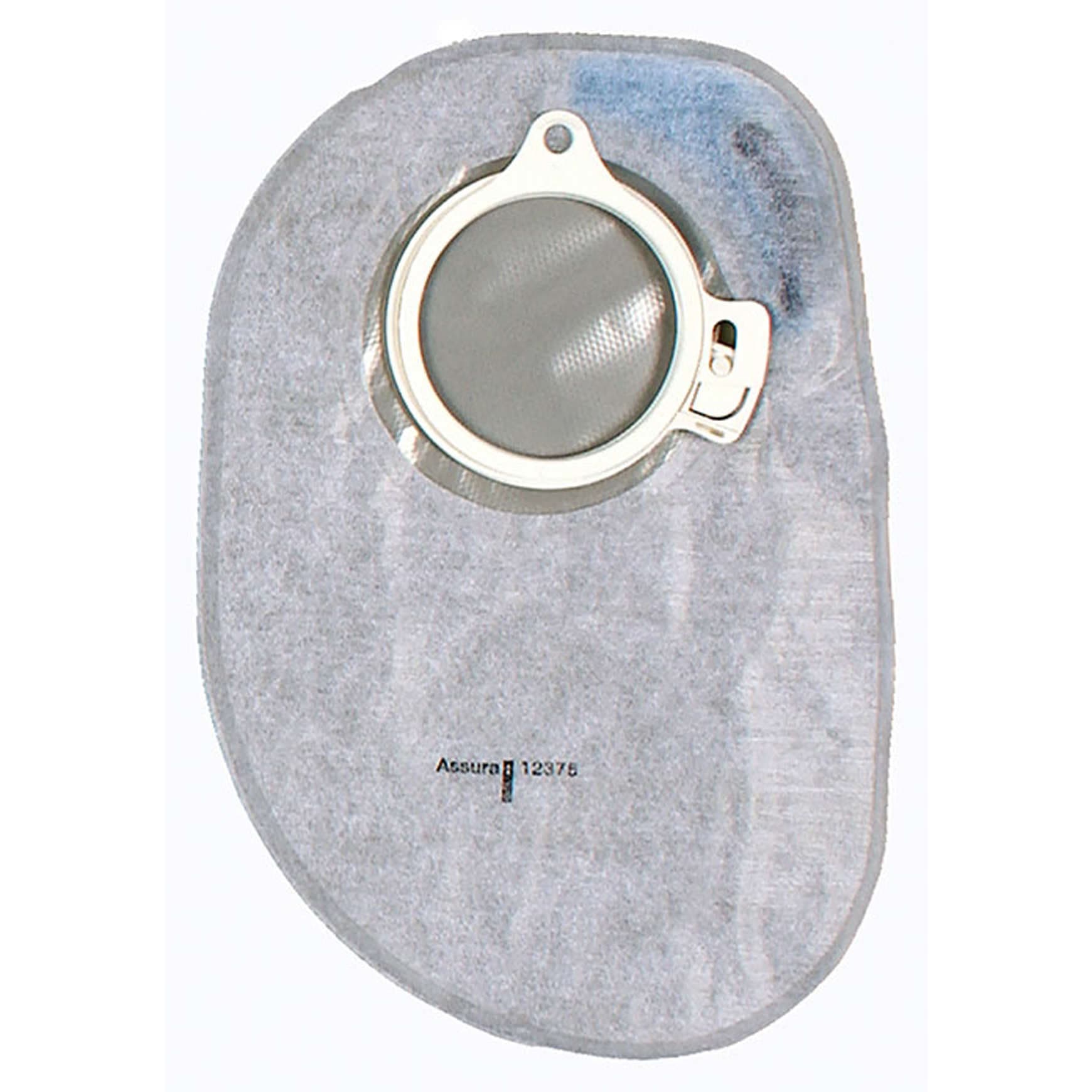 Assura MAXI Closed Pouch, Blue Code, Transparent - Box of 30 - Image 1