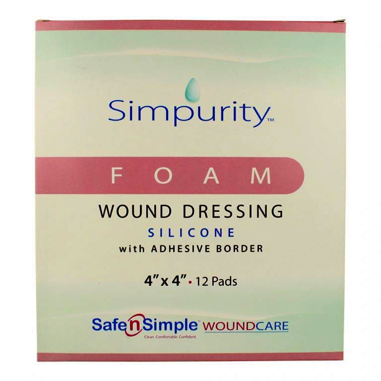 Simpurity Bordered Silicone Foam Dressing - Image 2