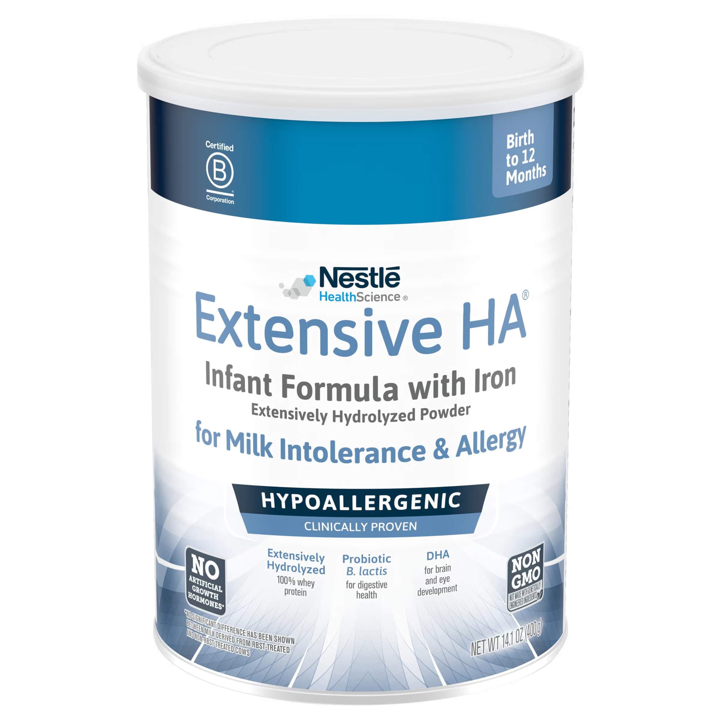 Extensive HA Hypoallergenic Infant Formula with Iron, 14.1 oz, Powder - Case of 6 - Image 1
