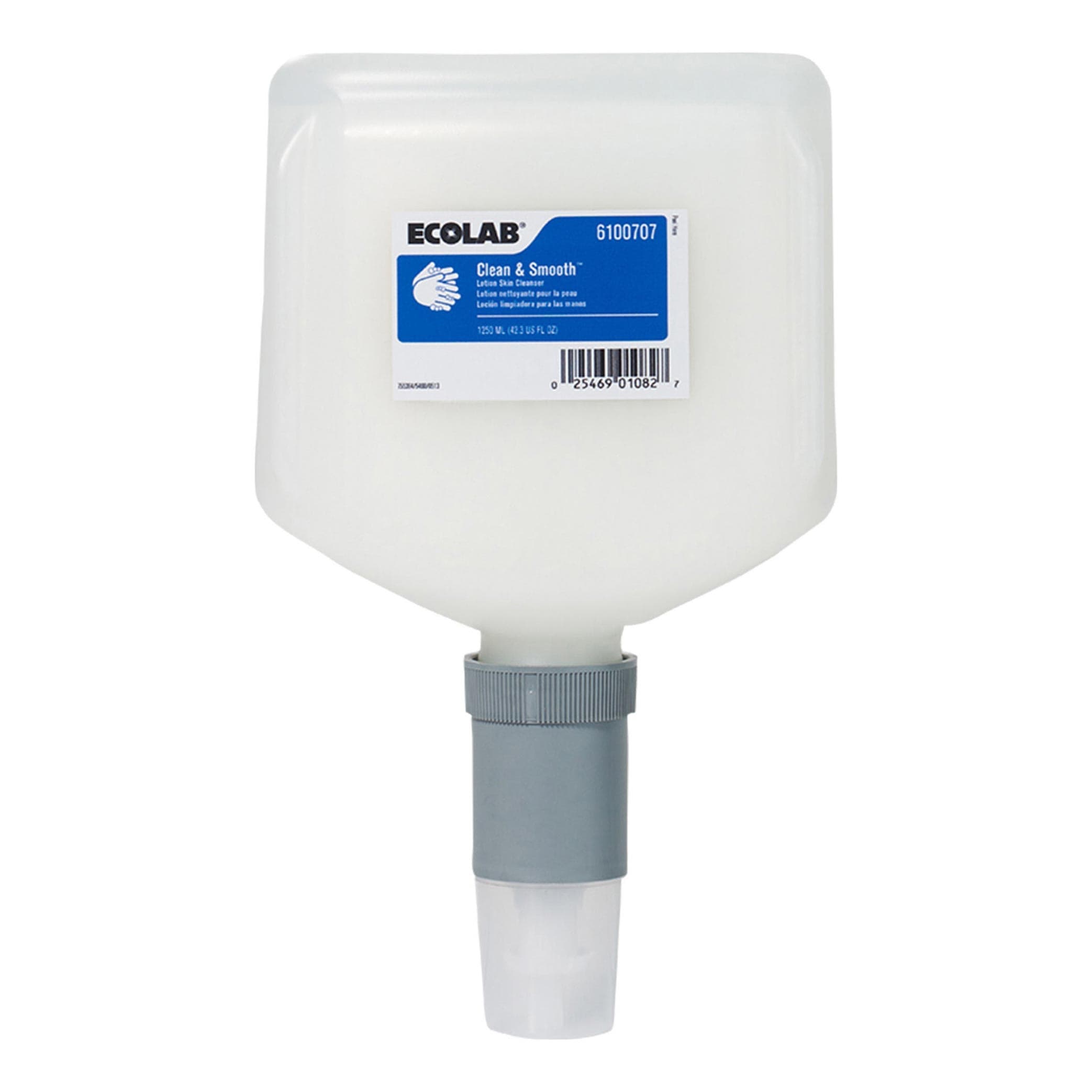 Ecolab Clean & Smooth Liquid Hand Soap, 1,250 mL - Case of 4 - Image 1