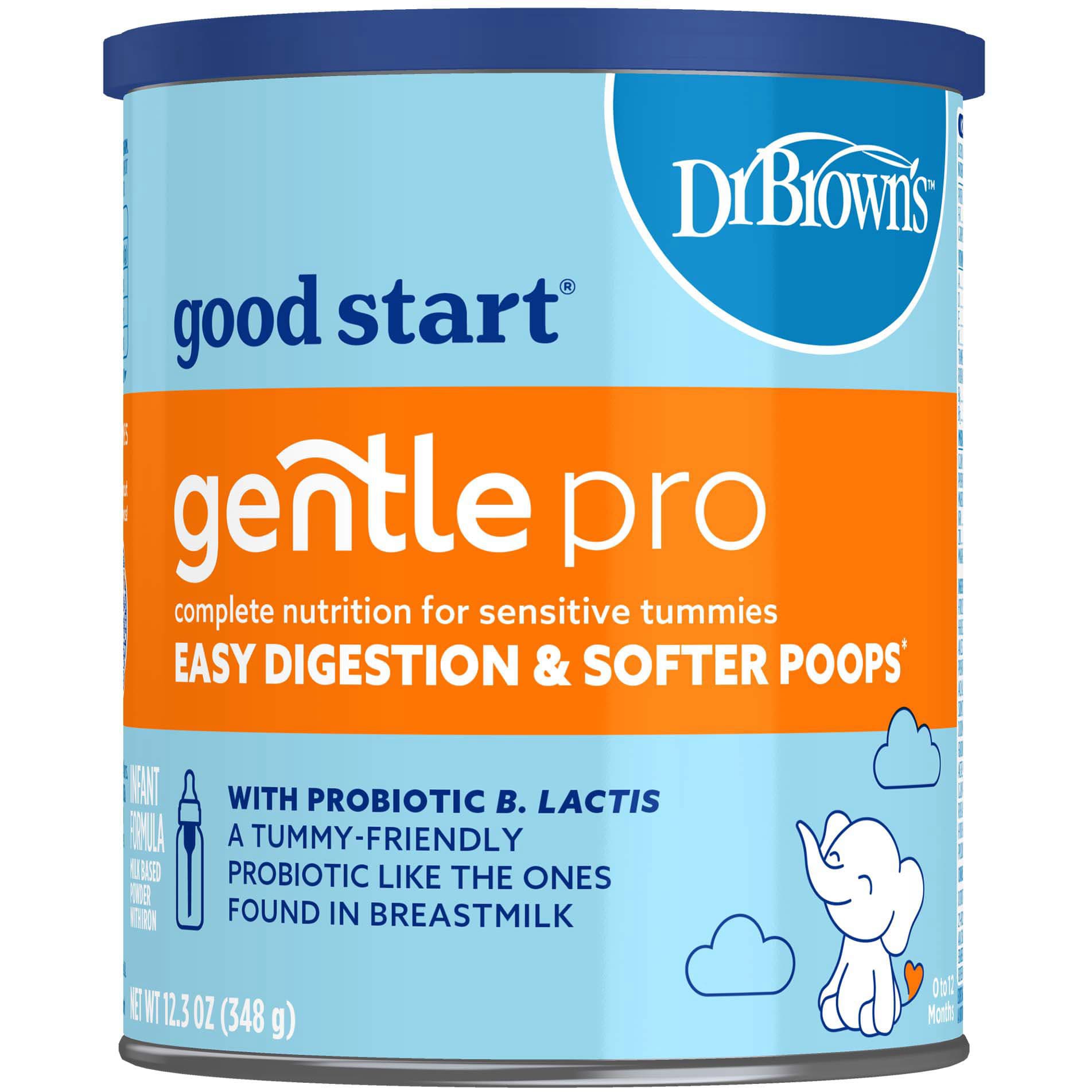 Dr. Brown's good start gentle pro Infant Formula Powder, 12.3 oz - Case of 6 - Image 1