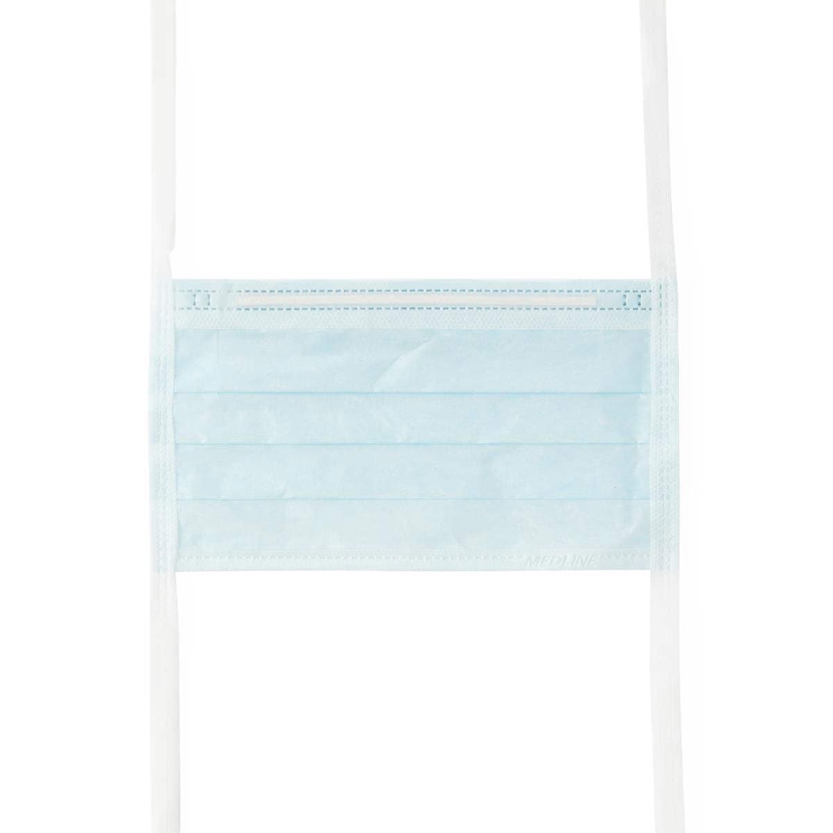 Medline Surgical Face Mask with Comfort Anti-Fog Foam Strip, 3 Ply - Image 4