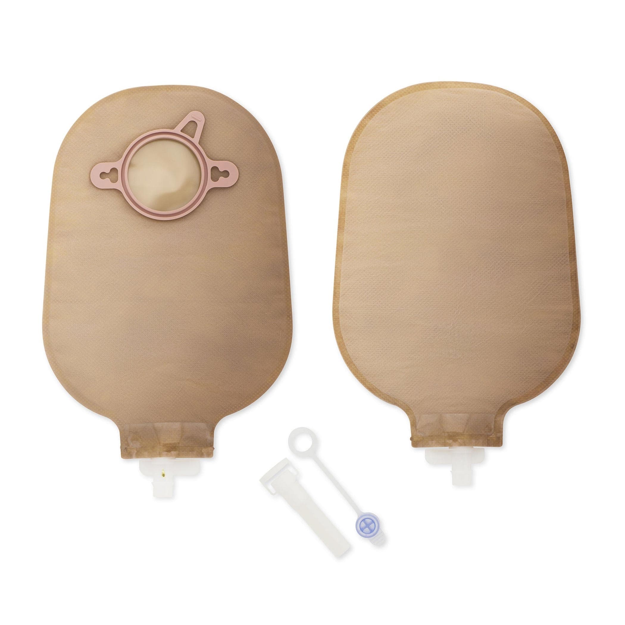 CeraPlus Soft Convex 1-Piece Pre-Cut Urostomy Pouching System, 3/4 Inch - Box of 5 - Image 1