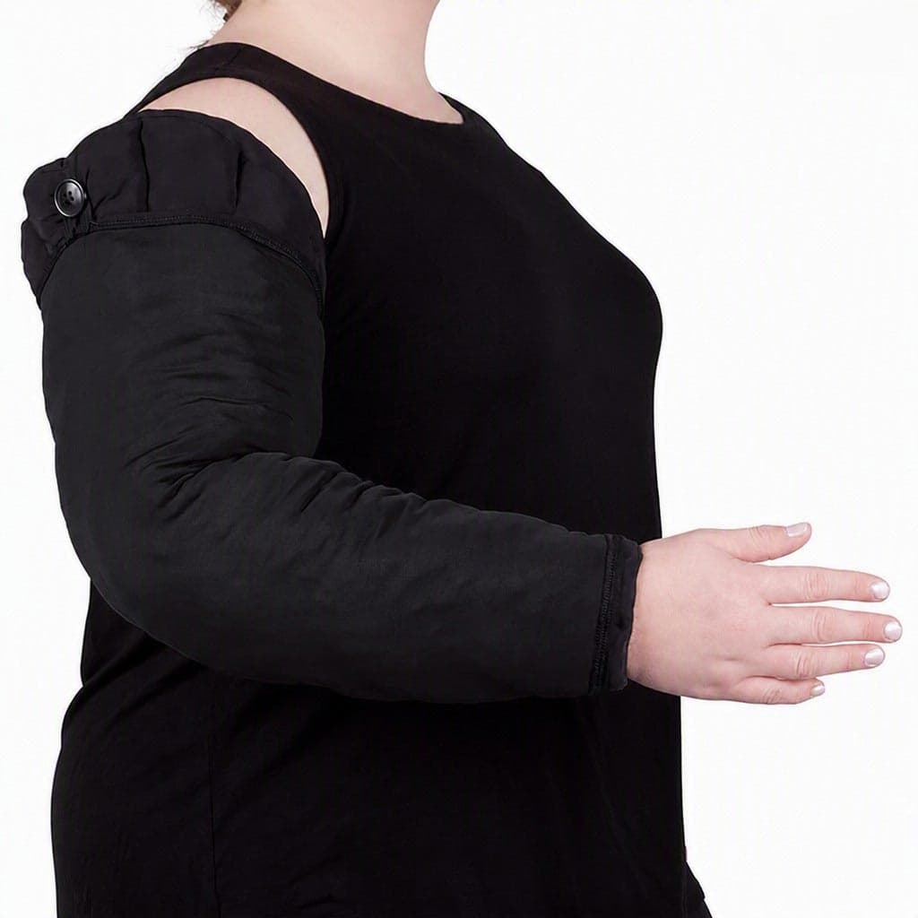 Circaid Profile Arm Energy Oversleeve Long, Midnight Without Hand, Size 2 - Each - Image 1