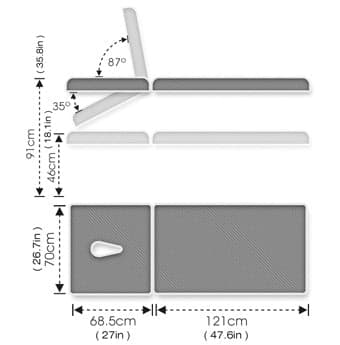 Everyway4all CA20 DUO 2-section therapeutic table - Image 6