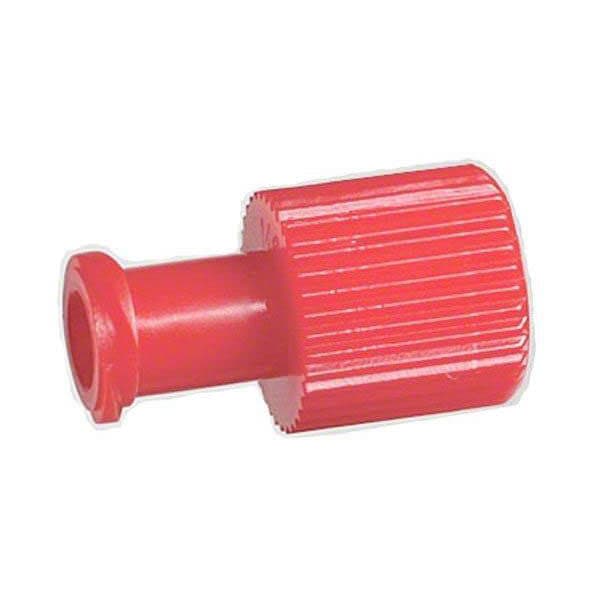 Red Cap Luer Replacement Cap - Case of 1000 - Image 1