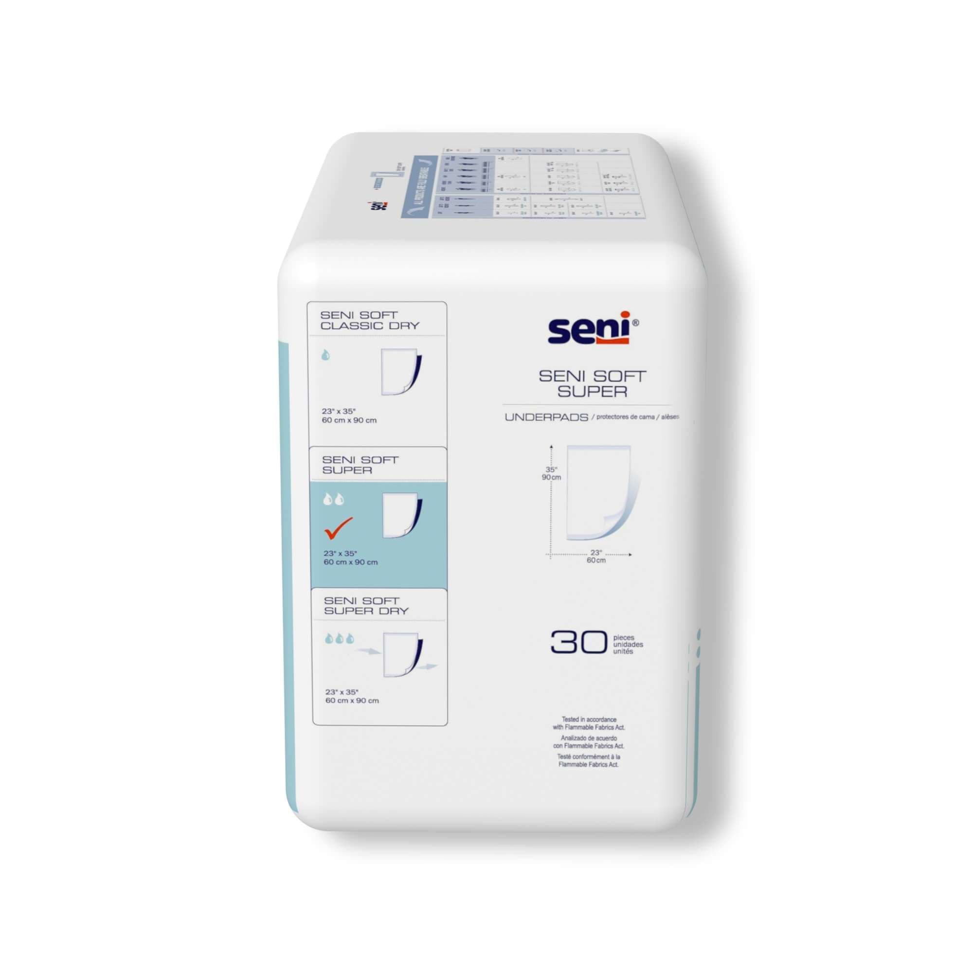 Seni Soft Super Underpads - Image 2