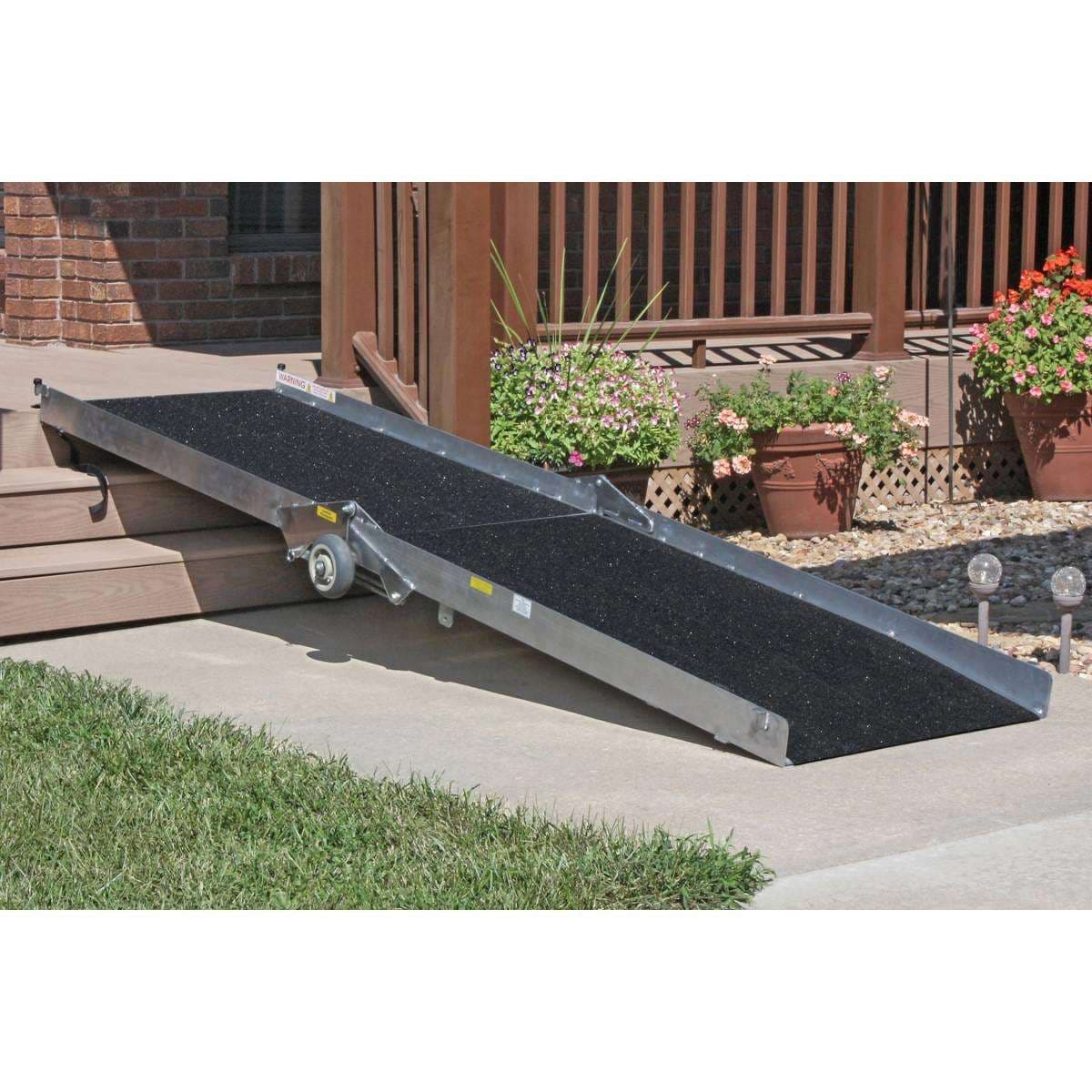 PVI Wheel-A-Bout Ramp - 30"W x 10'L without extended lip - Image 1