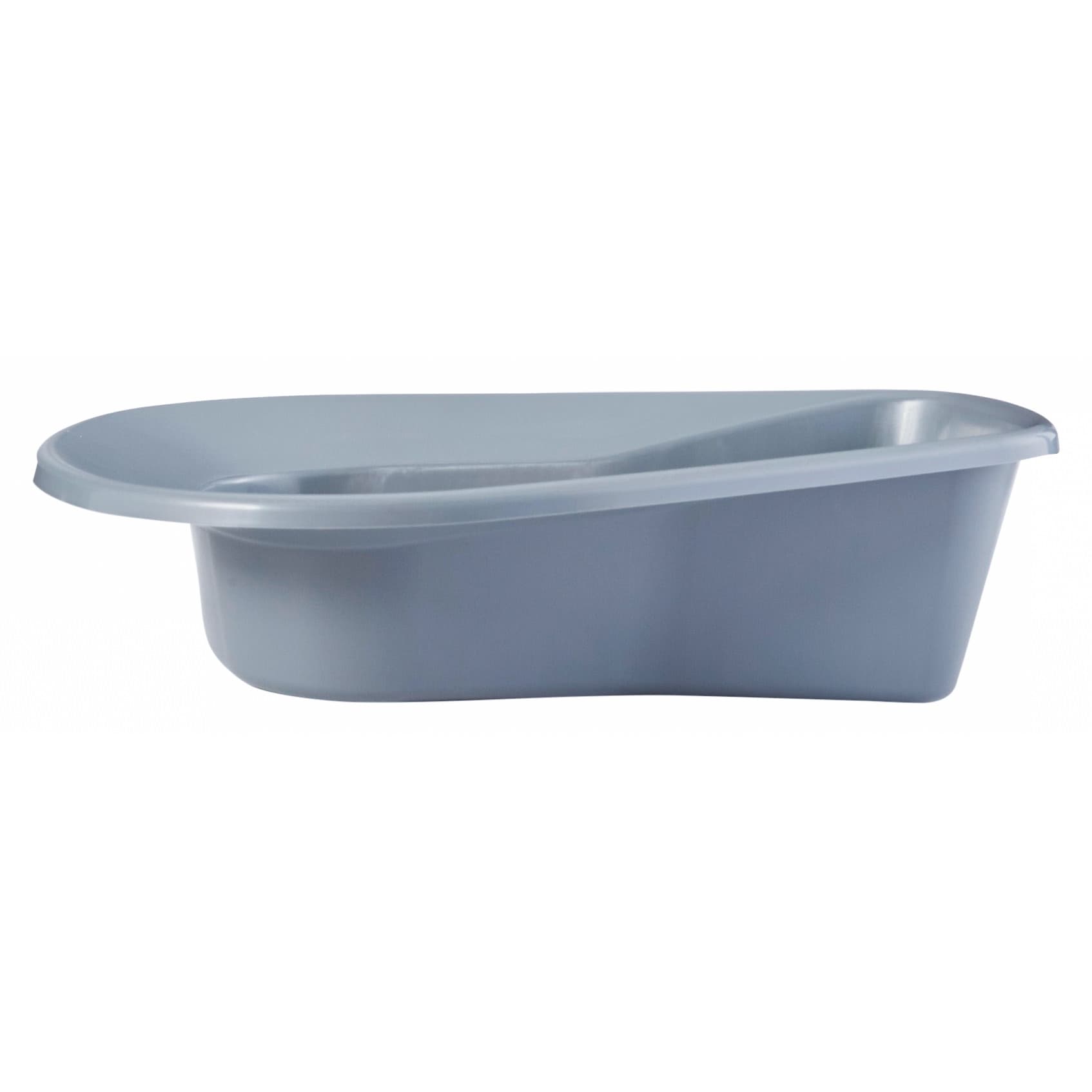 McKesson Stackable Bedpan Graphite 15 L Inch Single Patient Use - Image 5