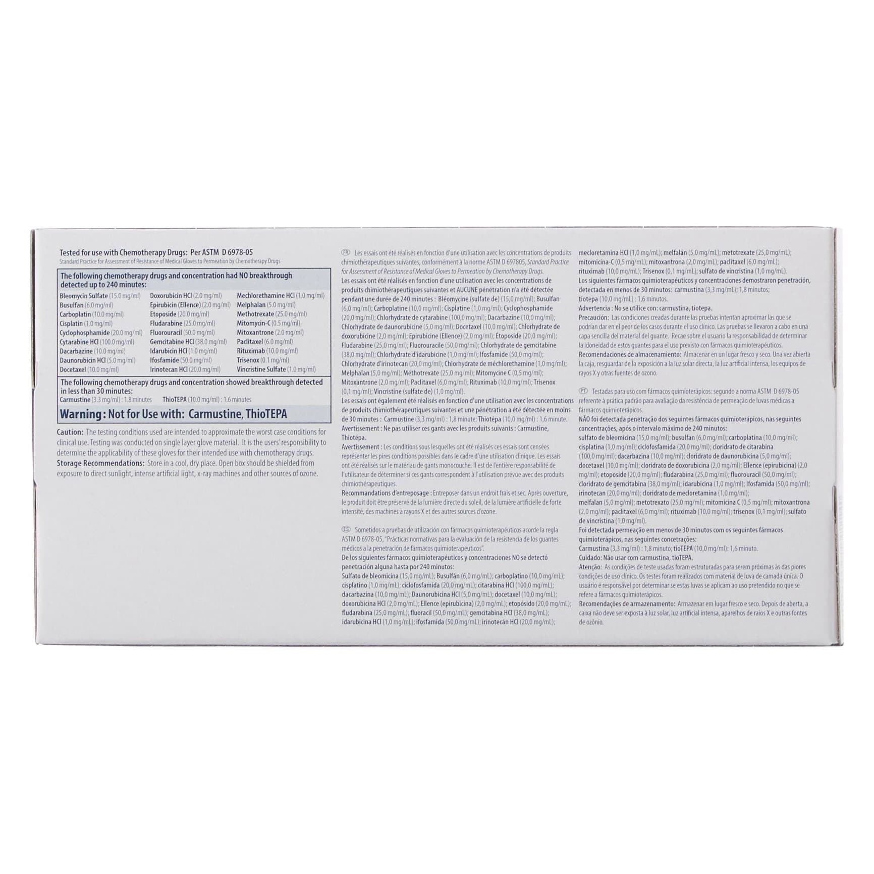 Halyard Purple Nitrile Powder Free Exam Gloves - Image 3