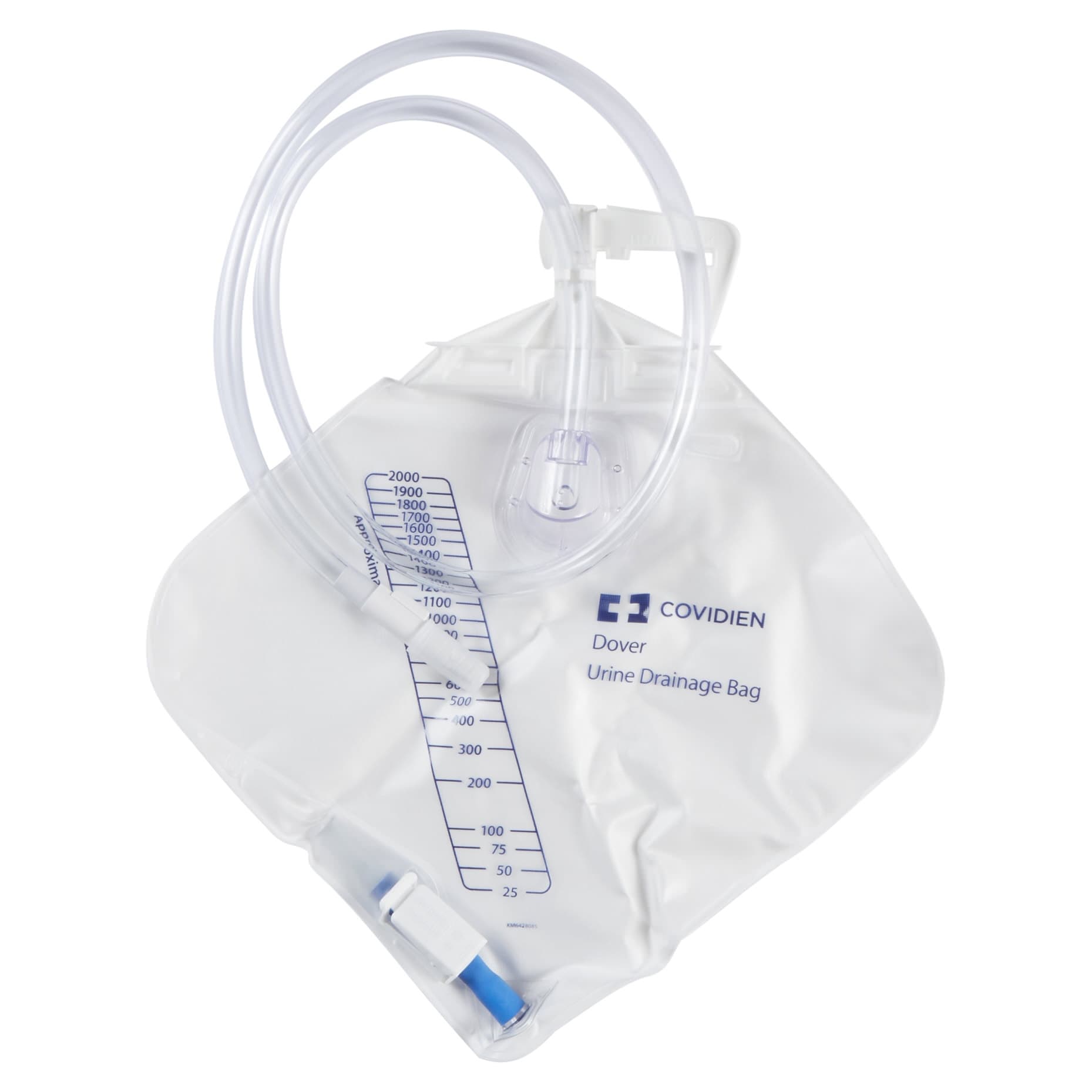 Kenguard Graduated Urinary Drain Bag, 2000 mL - Case of 20 - Image 1