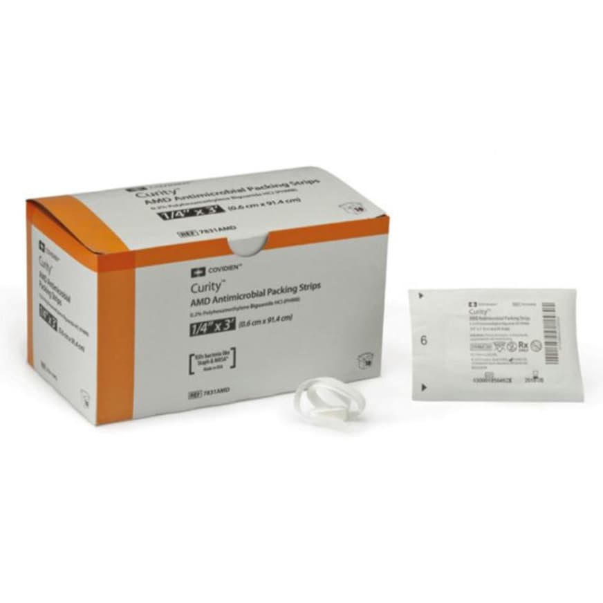 Cardinal Health Curity AMD Antimicrobial Packing Strips