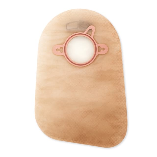 New Image 2-Piece Closed Ostomy Pouch with Filter, Transparent, 1-3/4 Inch - Box of 60 - Image 1