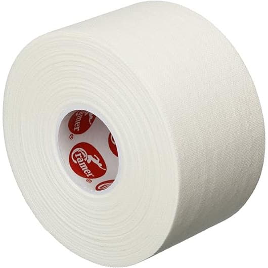 Cramer 750 Athletic Tape, 1.5 Inch x 10 yard, White - Case of 32 - Image 1