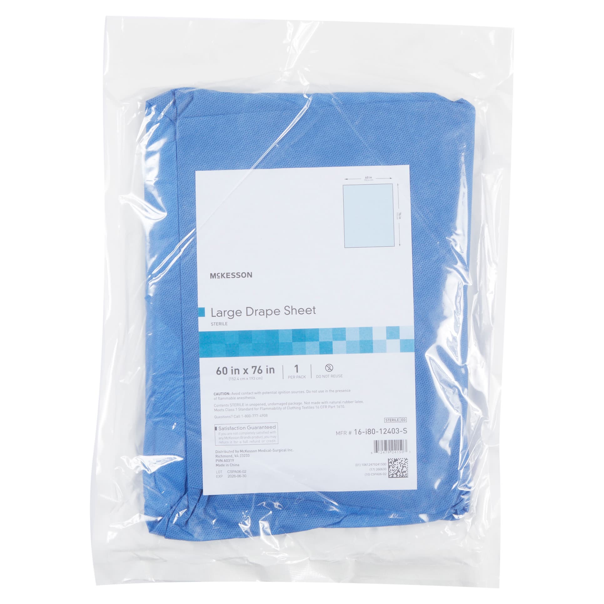 McKesson General Purpose Large Drape - Image 2