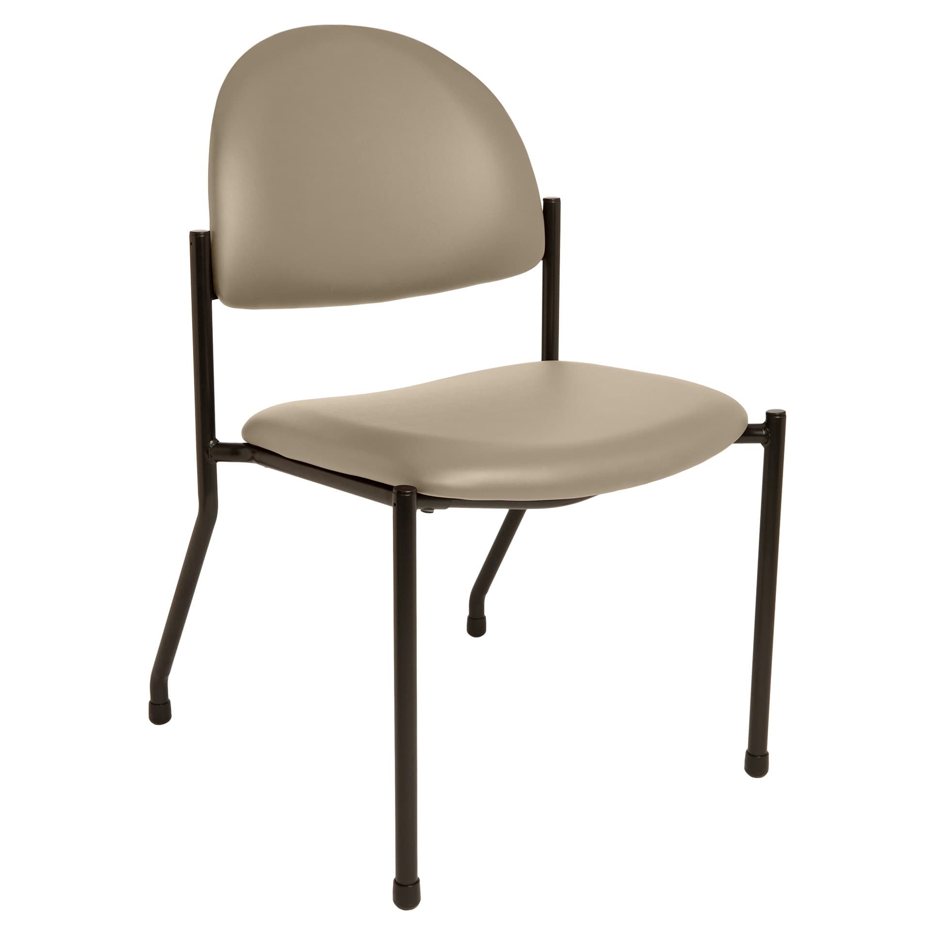 McKesson Side Chair with Fixed Back and without Armrests, Clamshell - Image 1