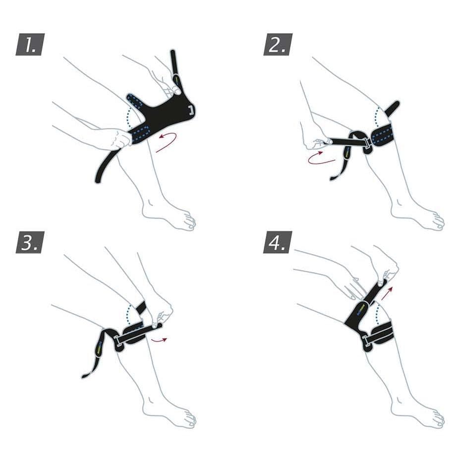 Actimove Sports Edition Dual Knee Strap Adjustable Patella Support - Image 3