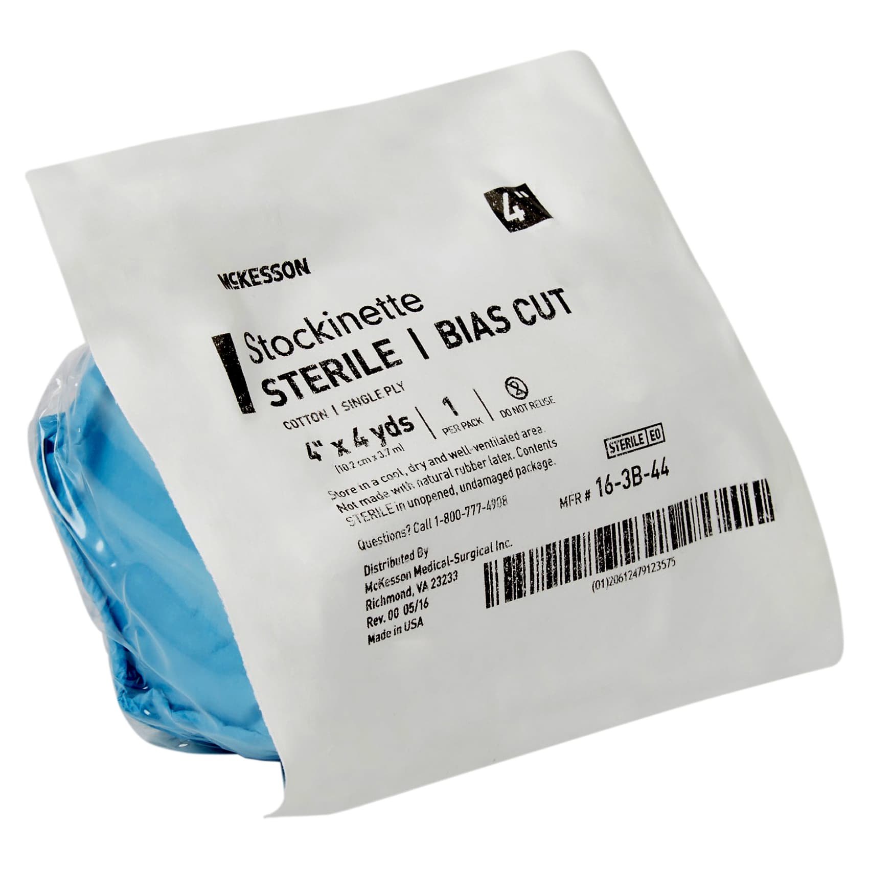 McKesson Bias Cut Stockinette Beige Sterile - Image 2