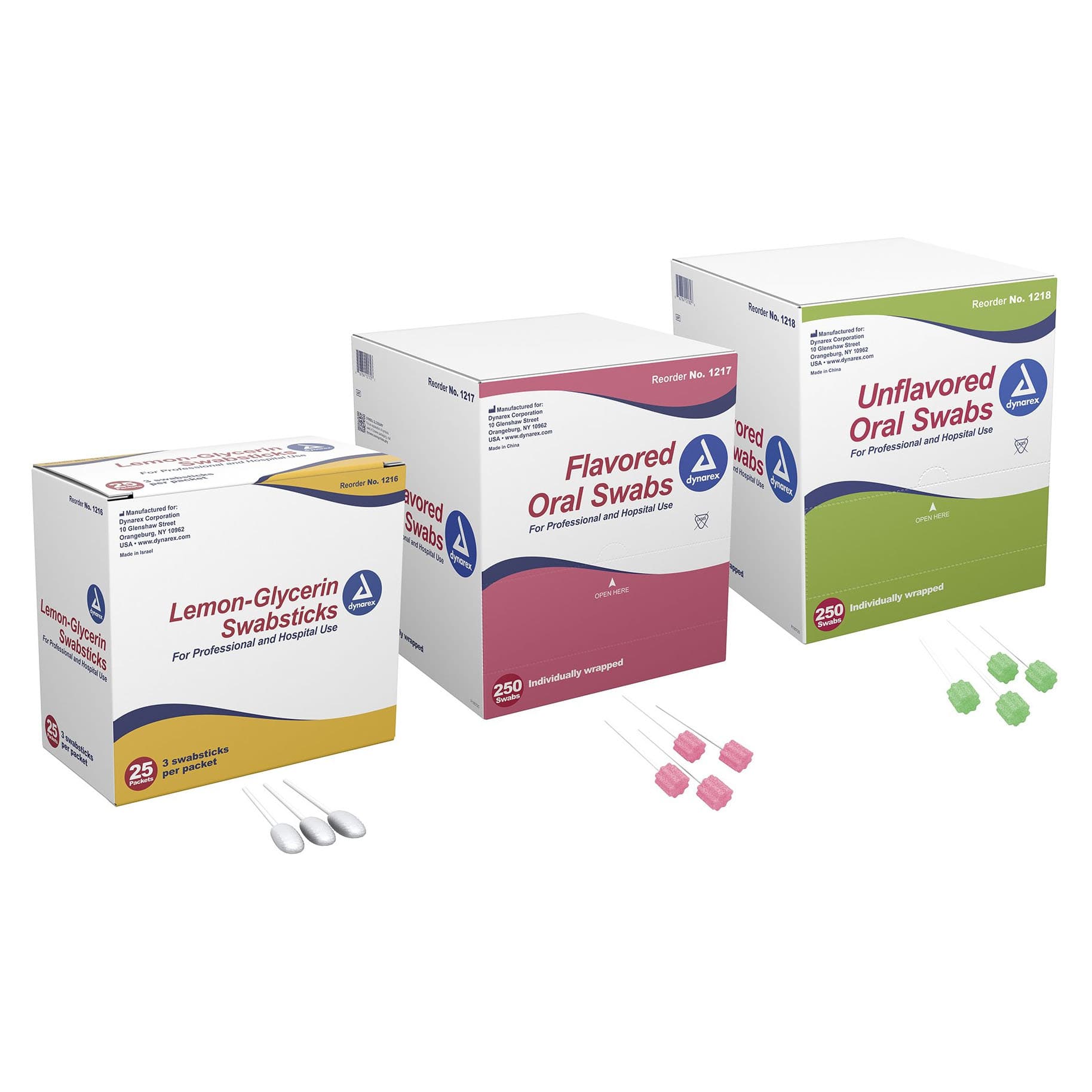 Dynarex Oral Swabsticks - Image 1