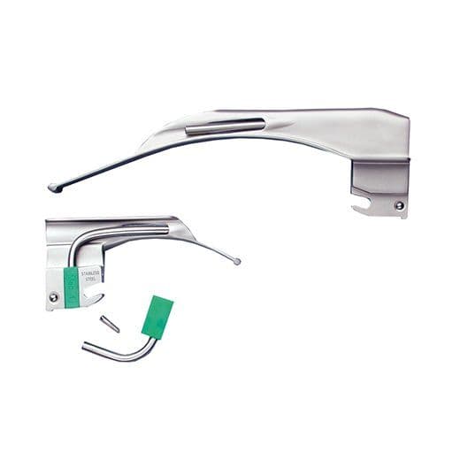 McKesson Macintosh Fiberoptic Laryngoscope Blade, Universal - Image 1