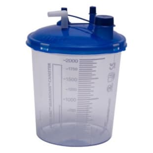 Medi-Vac Guardian Rigid Suction Canister, Floor Mount, or Cabinet Mount, 2000 mL - Image 1
