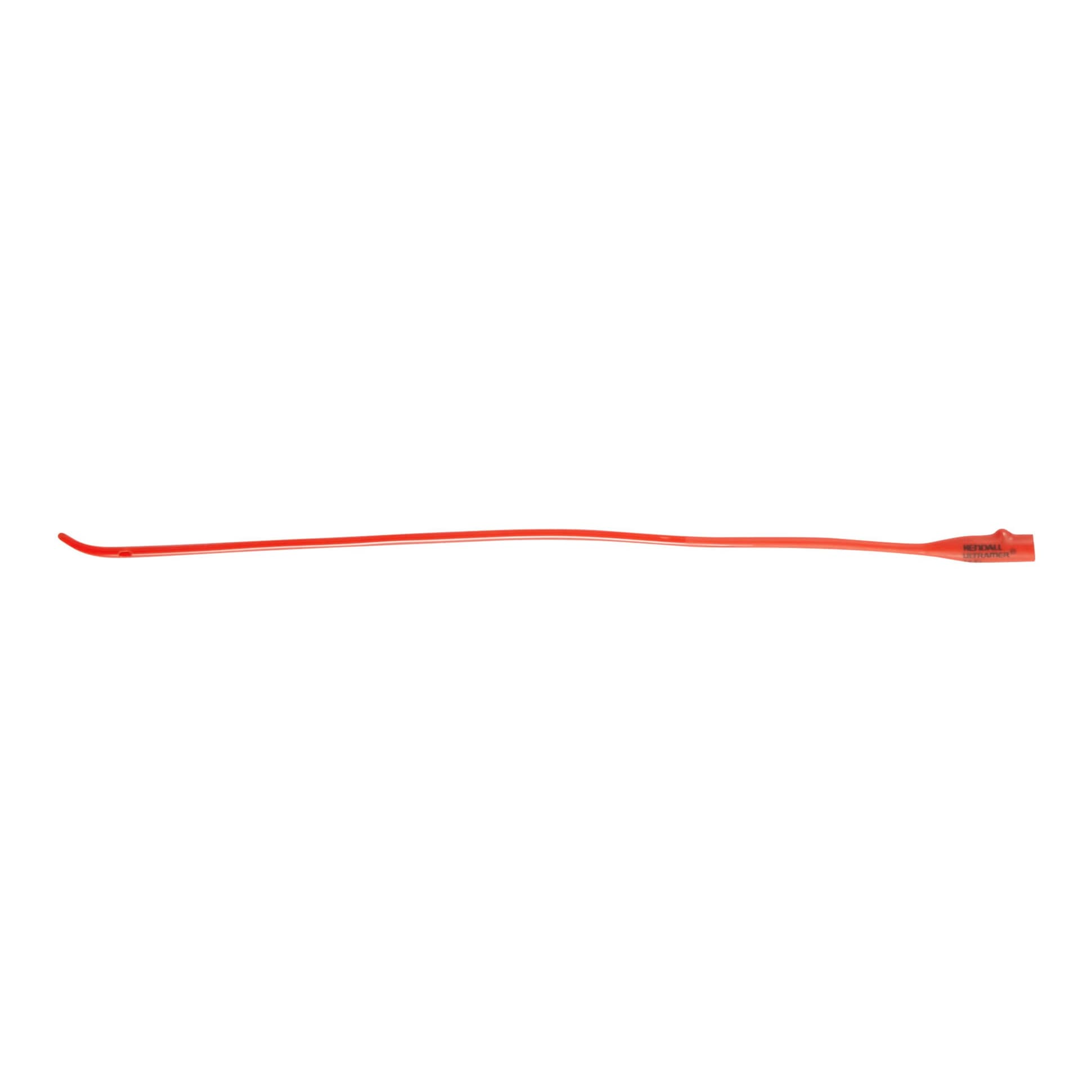 Dover Hydrophilic Red Rubber Urethral Catheter, 14 Fr, 16 Inch - Each - Image 1