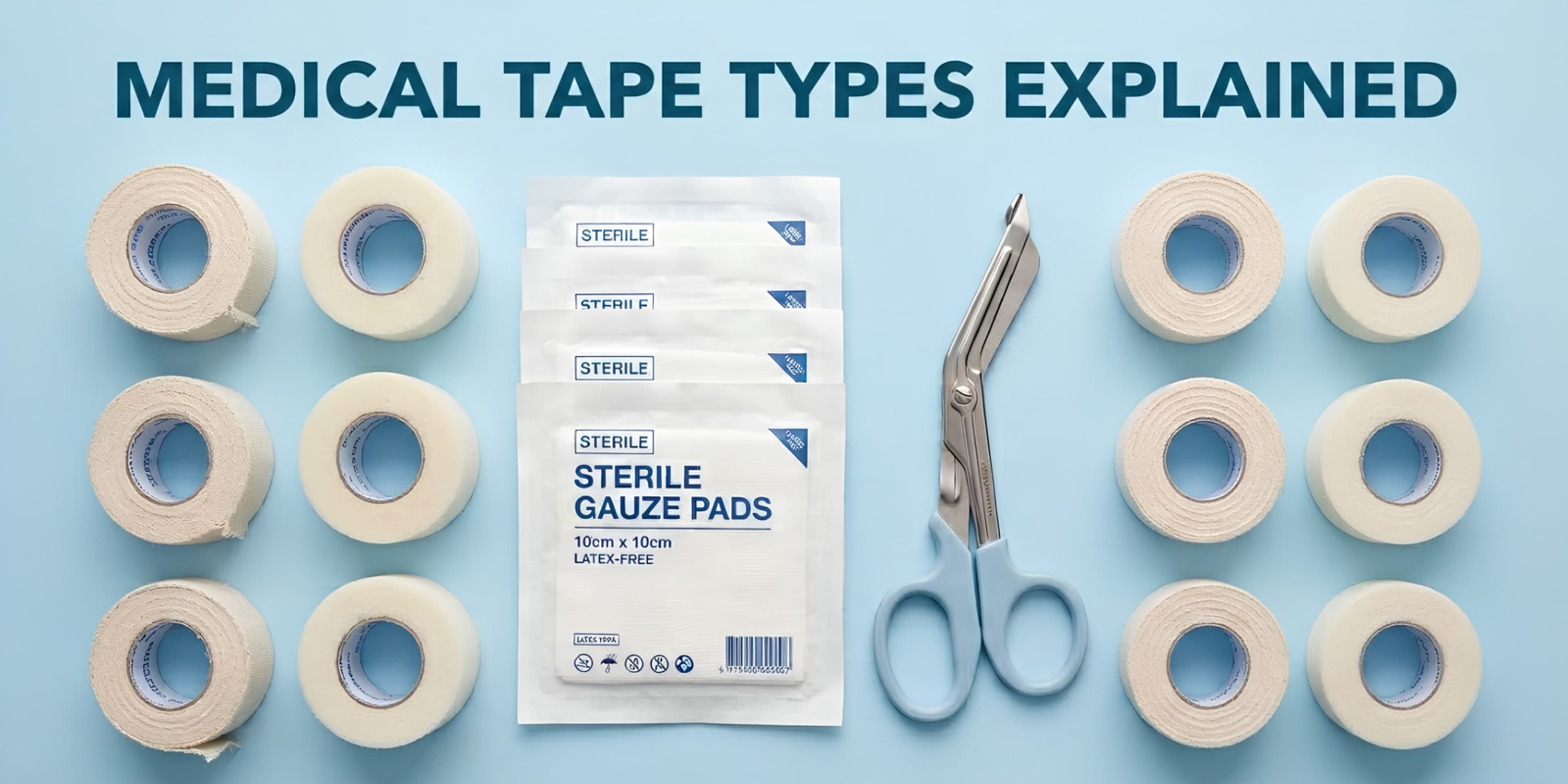 Medical Tape Types Explained: Best Uses for Wound Care, First Aid & Everyday Patient Care
