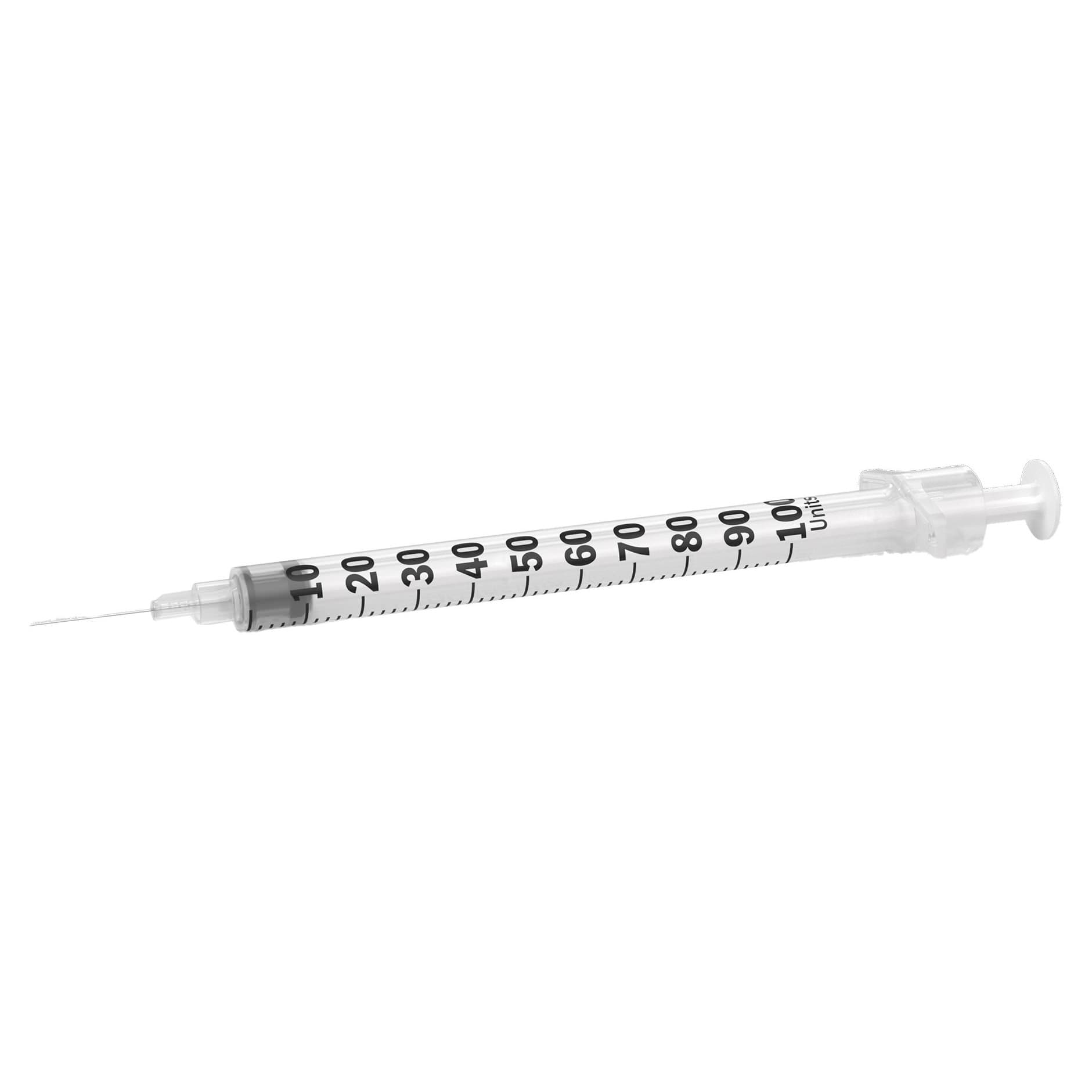 Becton Micro-Fine U-100 Insulin Syringe with Needle - Image 2