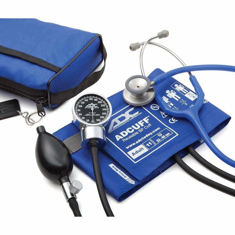 ADC Pro's Combo III Pocket Aneroid and Clinician Scope Kit, Adult - Image 1