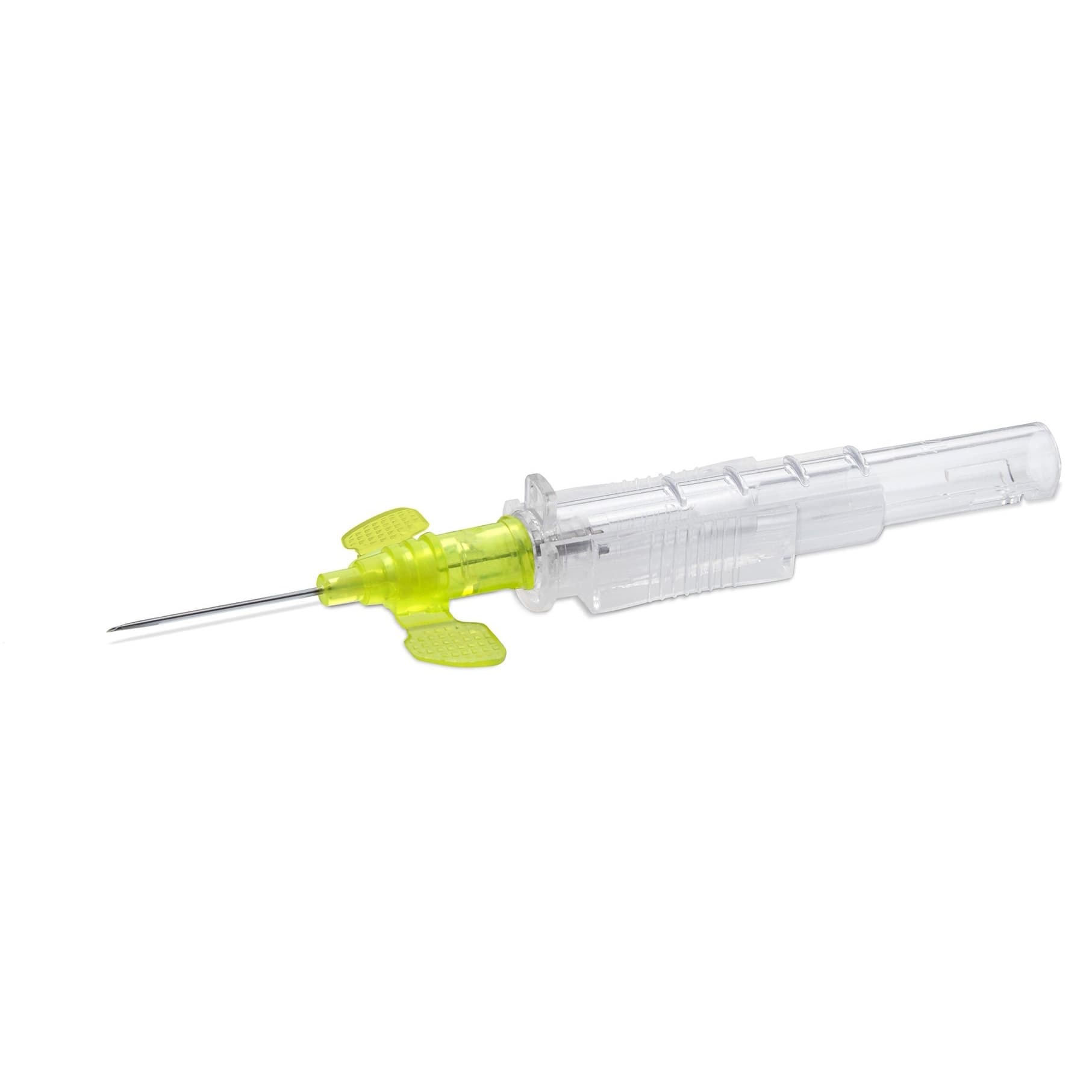 McKesson Prevent SLS Sliding Safety Peripheral IV Catheter with Winged Hub - Image 2