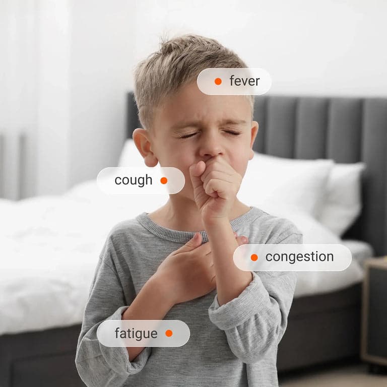 iHealth Combined RSV, Flu & COVID Rapid Home Test with Tray - Image 3