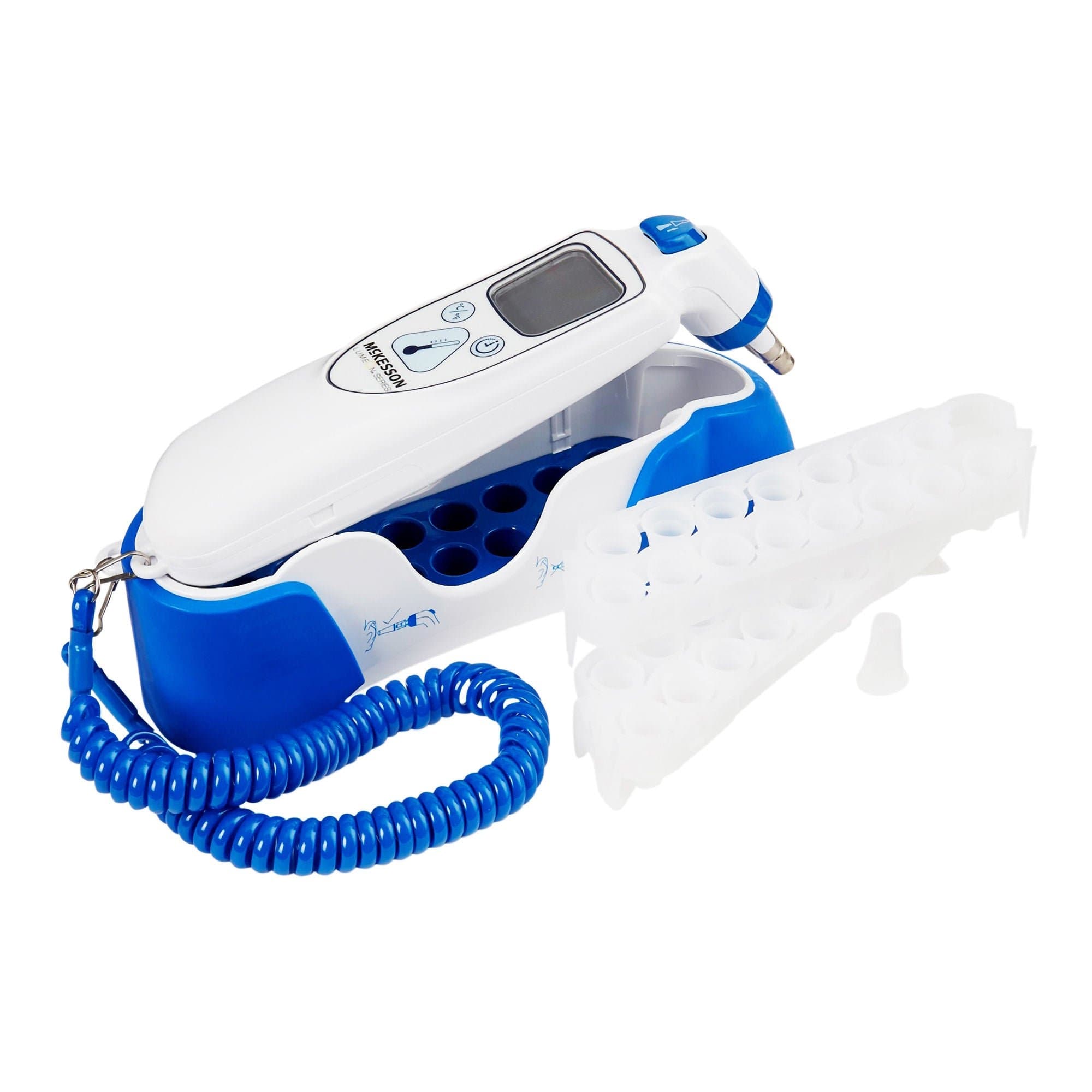 McKesson Hand-held Digital Thermometer, For Ear Probe